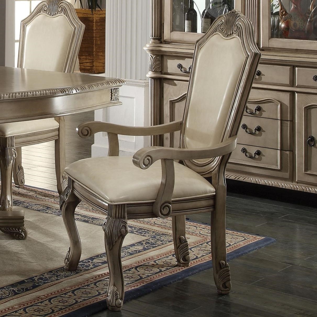 Acme Furniture Chateau De Ville 64065 Rectangle Double Pedestal
